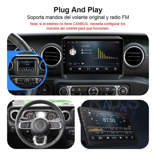 Z Estéreo Cámara Para Jeep Wrangler Jl Gladiator 2018-2021