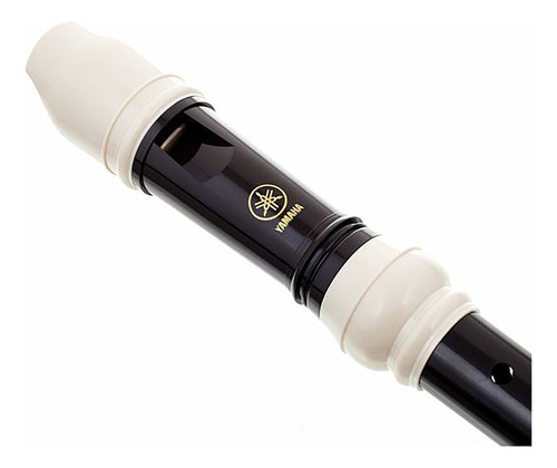 Kit 10 Flautas Doce Soprano Barroca Em C Yrs-32b Yamaha Cor Preto