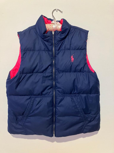 Chaleco Ralph Lauren Niña Reversible