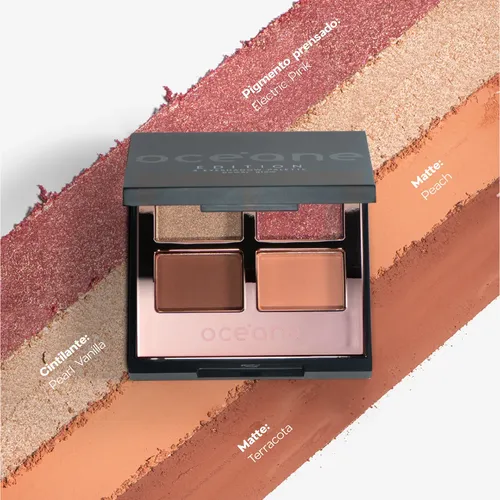 Paleta De Sombras Eyeshadow Océane Edition Power Glow