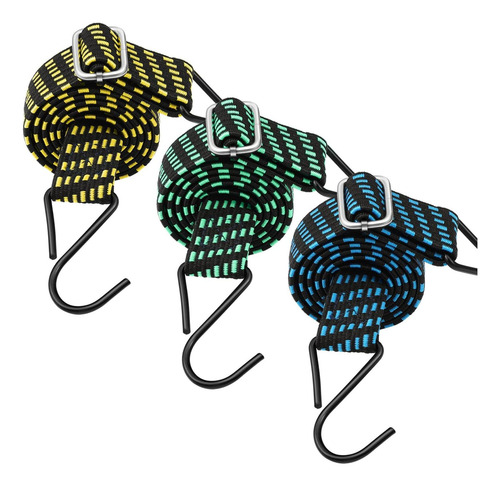 40 Pulgadas Cordón Plano Ajustable Cordón Plano De Bungee De