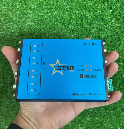 Procesador Star Audio 8 Vias Con Bluetooth