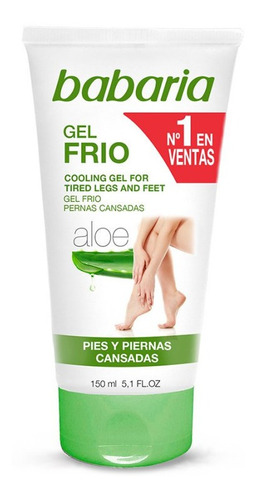 Gel Frío Aloe - Babaria - Pies Y Piernas Cansados × 150ml