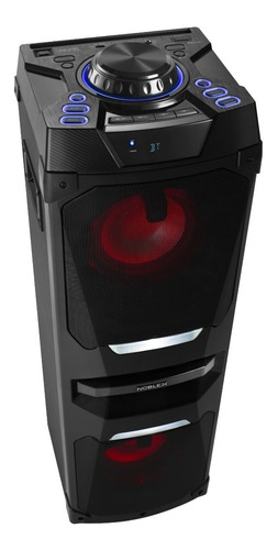 Imagen 5 de 8 de Parlante Torre Noblex Mnt1050p Tower System Bluetooth Luces