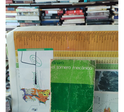 Manual Del Tornero Mecánico. Salvador Dinaro. (Usado)