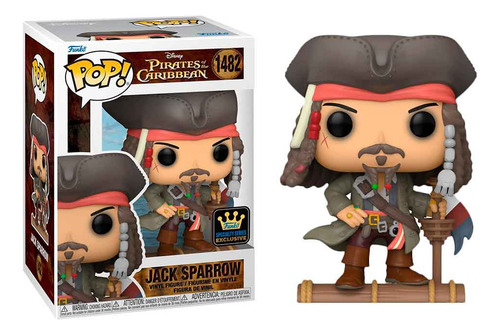 Série especial Jack Sparrow Funko Pop 1482 Piratas do Caribe