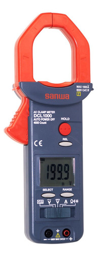 Pinza Amperimétrica Digital Dcl1000 Sanwa