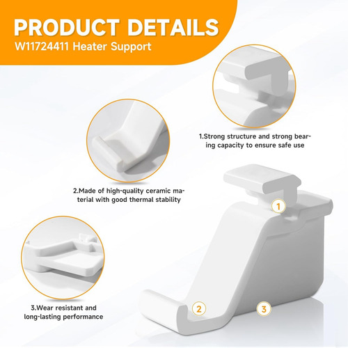 Soporte Calefactor Para Whirlpool (w11724411 W10909479)