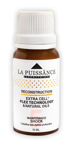 La Puissance Ampolla Shock Mant. Cell Plex Pao 5 X 15ml