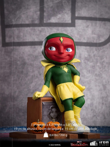 Wanda E Visão Wandavision Minico - Iron Studios
