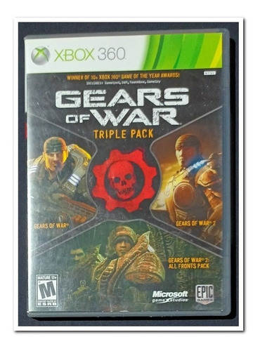 Gears Of War Triple Pack, Juego Xbox 360 Español