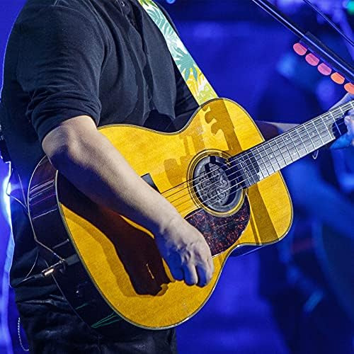 Alça De Guitarra Glenlcwe Com Estampa De Bandeira Azul