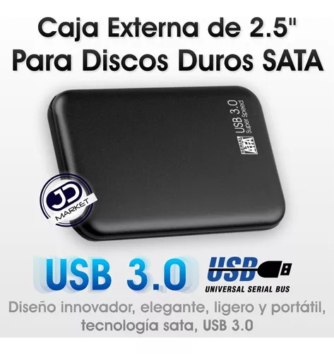 2.5 SATA USB 3.0 Disco Duro Caja HDD SSD Externo Portátil para Windows SS