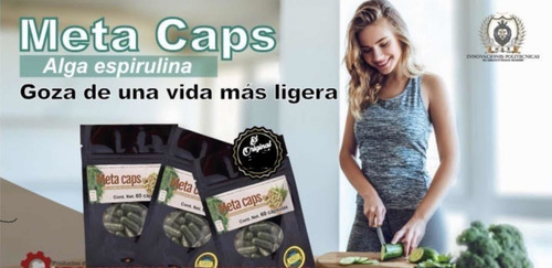 Alga Espirulina Meta Caps Original Innovaciones Pts.