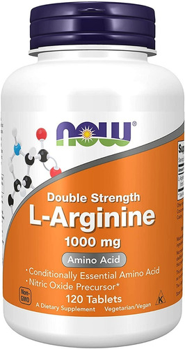 Now Foods L-arginina 1000 Mg 120 Tabs Sfn