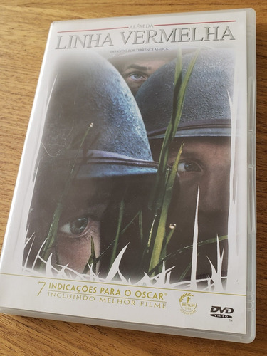 Dvd Além Da Linha Vermelha Original Dublado (Usado)