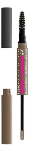 Gel De Cejas Nyx Professional Makeup Zero To Brow Color Ash brown