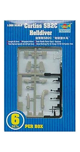 Trumpeter 1 350 Sb2c Helldiver Aircraft Set Para Uss Essex