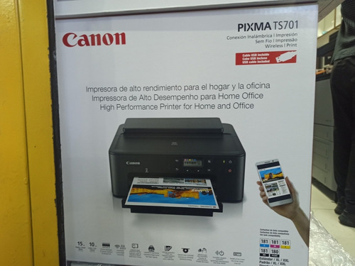 Imagen 5 de 7 de Impresora Canon Ts701 Wifi Dvd Foto Sistema Deluxe
