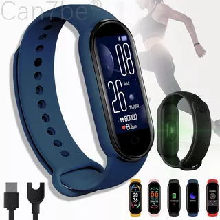 Pulsera Inteligente Bluetooth Fitness M5 Con Sensor Táctil