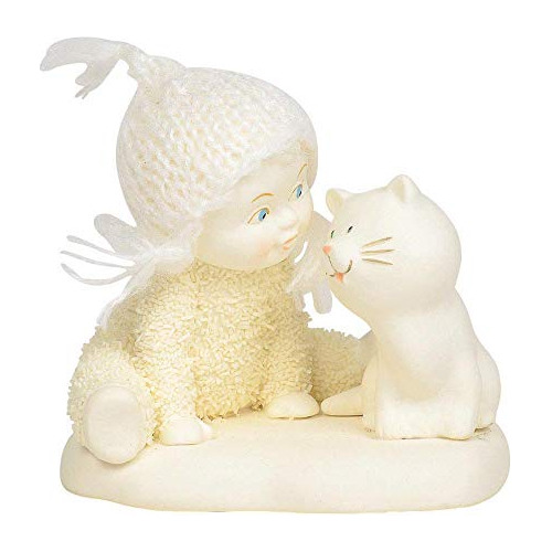 Snowbabies Classics Chatty Catties Figurine, 3 Inch, Wh...