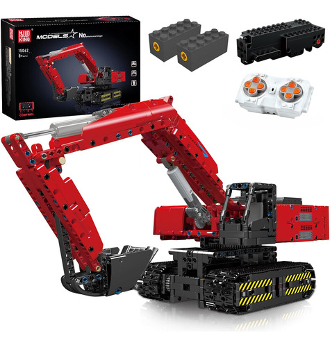 Mould King 15062 Kit De Construcción De Excavadora