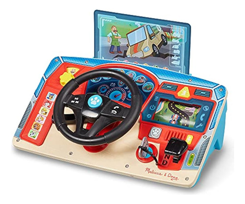 Tablero De Madera De Melissa & Doug Paw Patrol Rescue Missio