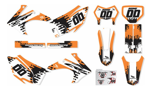 Adesivos Laminados Moto Trilha Motocross Crf 230 2019 16769