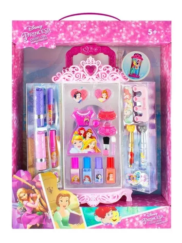 Set De Maquillaje Niña Tipo Closet Princesa Disney 71704