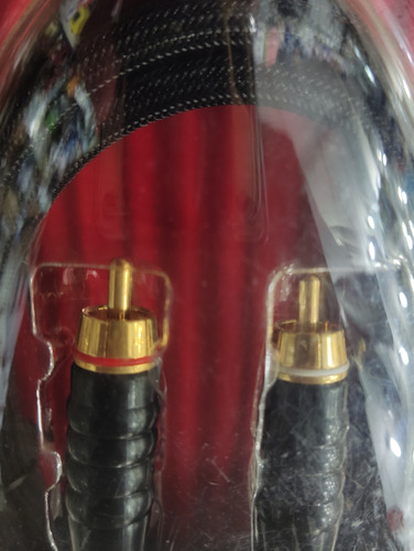 Cable Rca Audio Ge Para Conexiones 1.82m Alta Calidad