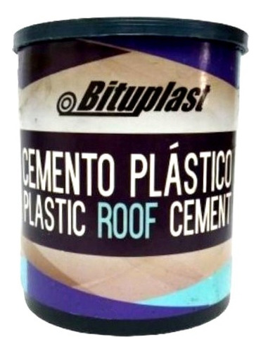Cemento Plastico Bituplast 1/4 Galon