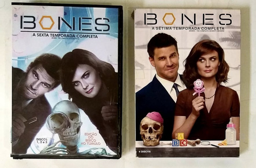 Dvd Bones 6 E 7 Temporada Completa - Original 
