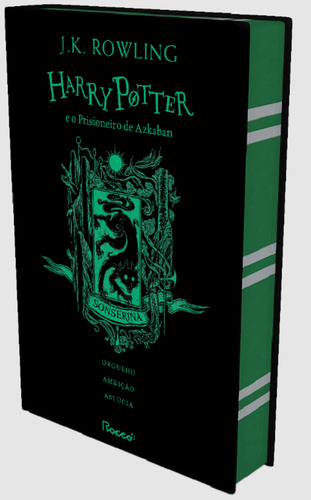 Harry Potter E O Prisioneiro De Azkaban- Sonserina - J.k.rowling - Editora Rocco
