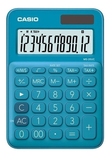 Calculadora Casio Ms-20uc Colores Surtidos 