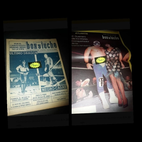 Revista Lucha Libre, Y Lucha Del 92,poster Atlantis