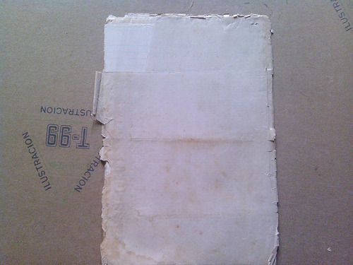 Antiguo Documento 1891 Con Timbres (Usado)