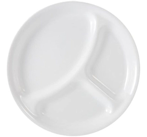 Corelle Livingware Divided Plate 1014inch Winter Frost White