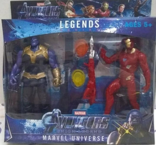 Súper Héroes Similares  Iron Man Y Thanos