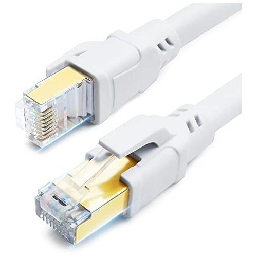Cable Cat 8 Ethernet 40ft, Interior Amp; Exterior, Qv2r8