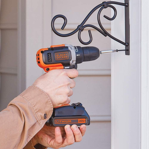 Rotomartillo 3/8 20v Bcd703c1 Black And Decker Ultra Pro Color Naranja Frecuencia 60