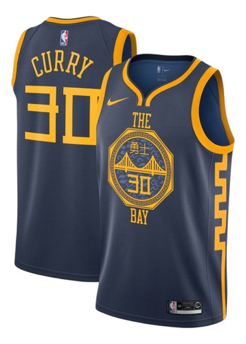 Jersey Nba Golden State Warriors Stephen Curry The Bay