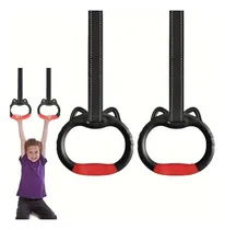 Comprar Juego Anillos Gimnasia Colgar Con Correas Ajustable Niños
