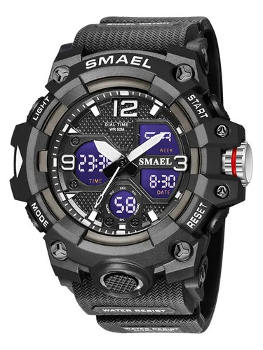 Reloj Smael Original Militar, Deportivo, Caballero Hombre