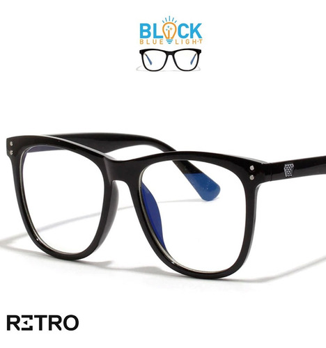 Imagen 4 de 10 de Gafas Original Retro Manager Descanso Pc Luz Azul Computador