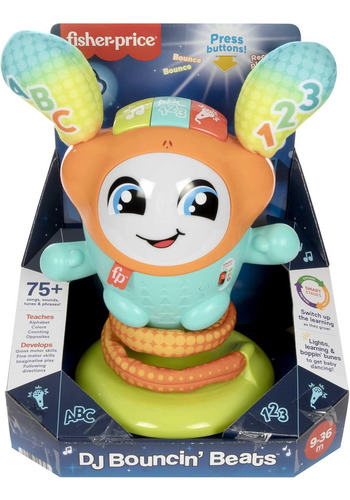 Juguete Para Bebés Fisher-price Dj Bouncy Salta Y Aprende