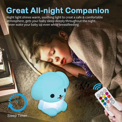 Luz Nocturna Para Niños, Lámpara Led Para Bebés, Decoración
