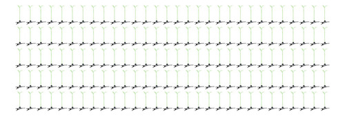 Broches Para Plantas Con Forma De Brote, 150 Unidades