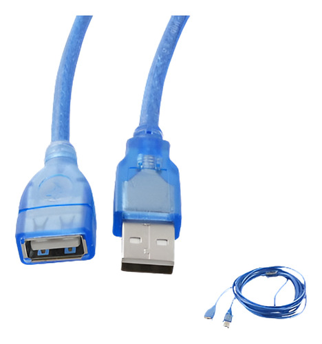 10ft 3 Metros Usb 2.0 Macho A Hembra Extensión Cable Cable A