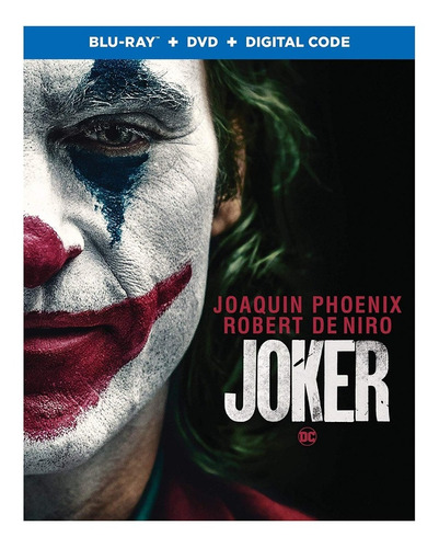 Joker Blu-ray + Dvd Nuevo Original Importado