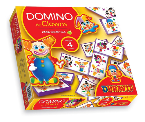 Domino Payasos Didáctico Duravit Ploppy 185035